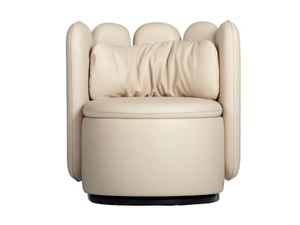 DS-800 BISCUIT - Swivel leather easy chair _ de Sede